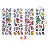 My little Pony Stickers︙200 Puffy Stickers︙8 Sheets Party Favors︙Kids’ Favorite 3D Cute Stickers and Teacher Stickers︙ including Rainbow Dash, Twilight Sparkle, Pinkie Pie, Rarity, Fluttershy and More