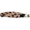 K9 Bytes Coffee Beans & Cream Cute Design Adjustable Collars for Cats (Kittens) with Bell.