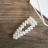 Numblartd 2Pcs Sweet Artificial Pearl Barrettes Bobby Pin - Women Fashion BB Hairgrip Hairpin Hair Clip Hair Accessories (Silver)