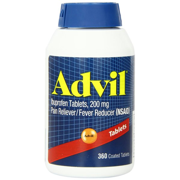 Advil Pain Reliever / Fever Reducer, 200mg (360 Tablets)
