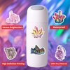 TIESOME 100Pcs Crystal Stickers, New Crystal Personalized Graffiti Stickers for Laptop Scrapbook Water Bottle Phone Notebooks Diary