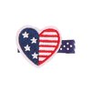 American Flag Hair Clips Independence Day Hair Pins Stars and Stripes Hair Barrette 4th of July Hair ClipsPatriotic Hair Accessories.(DL8) (Star heart butterfly)