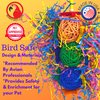 Bonka Bird Toys 1854 Tri Foraging Star 13" x 8", Parrot Preening Plucking Cage Toy, Ringnecks, Conures, Quakers, Pionus, and Similar