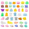 50Pcs Mochi Squishy Toys,Valentines Day Gifts for Kids Classroom, Kawaii squishies Toys Party Favors for Kids, Stress Relief Toys Squeeze Toys Easter Egg fillers Toy Easter Basket Stuffers