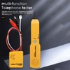 Wire Tracer Tone Generator and Probe Kit - Network Cable Continuity Phone Line Tester - Wire Cable Tracker Telephone Line Finder Toner Signal Detector Locator Tool