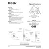 Moen 2580 Posi-Temp Brass Pressure Balancing Shower Valve, 1/2-Inch Crimp Ring PEX Connection
