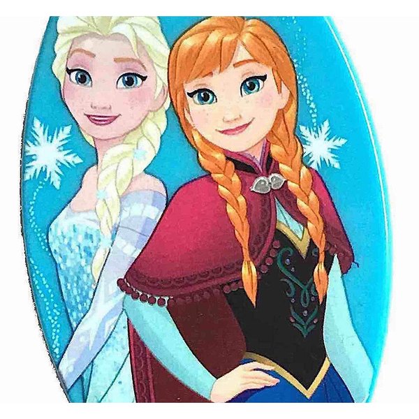 Townley Elsa & Anna Small Oval Hairbrush