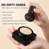 Air Cushion CC Cream Mushroom Head Foundation, BB Cream Face Makeup Foundation for Mature Skin Moisturizing Concealer Brighten Long-Lasting, Even Skin Tone for All Skin Types (02#Nature, 1)