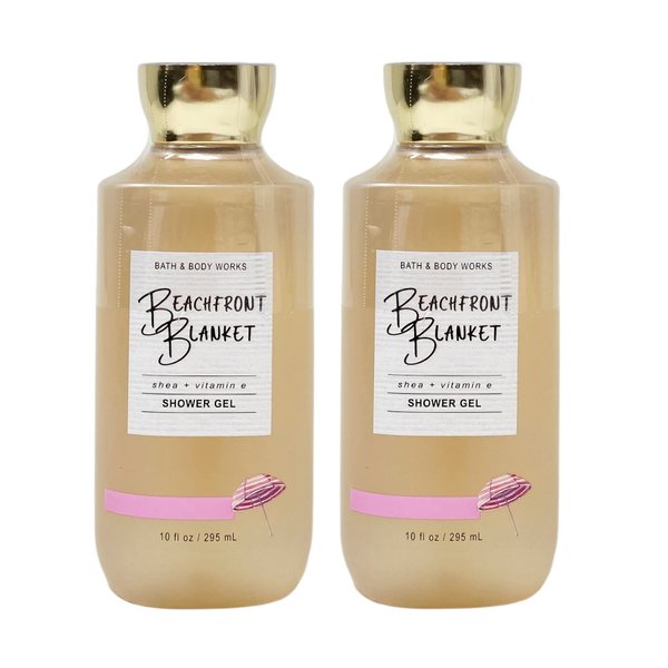 Bath & Body Works Beachfront Blanket - 2 - Pack Shower Gel Set - Full Size