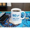 Surreal Entertainment Exclusive Ozark Blue Cat Lodge Logo White Ceramic Coffee Mug | Official TV Show Collectible | Novelty Drinkware For Home Kitchen Set | Holds 11 Ounces