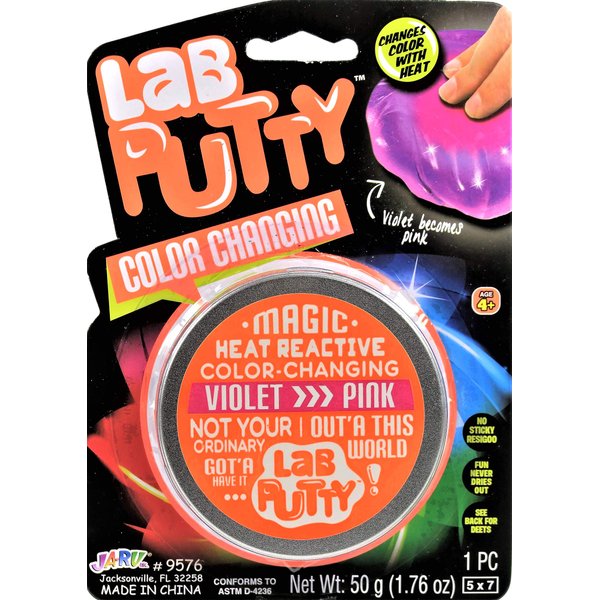 JA-RU Lab Putty - Color Changing Putty (1 Unit Assorted) Heat Sensitive ...