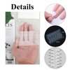 LIONVISON 50 Sheets Nail Adhesive Tabs - 1200 Pcs Double-Side Nail Glue Sticker, Waterproof Breathable Jelly Gel Nail Tape Glue Stickers for False Nails Tips (50 Sheet)