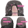 Amella Hair U Part Wig Human Hair Straight Bob Wigs For Black Women 10inch Brazilian Remy Hair Short Bob Human Hair Wigs Clip in U Part Wig Human Hair Extensions Natural Black Color