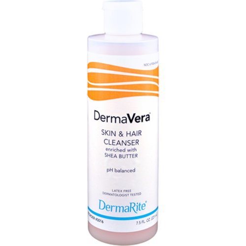 DermaVera Shampoo&Body Wash Flip Top Bottle Scented 7.5 oz. 0016 6 Ct