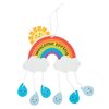 Welcome Spring Rainbow Mobile Craft Kit -12 - Crafts for Kids and Fun Home Activities