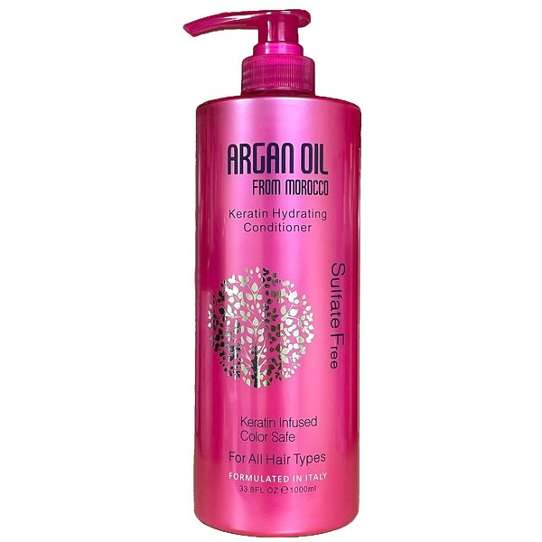 Argan Oil from Morocco Keratin Hydrating Conditioner, 33.8 fl.oz. (1000 ml)