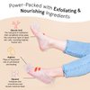 grace & stella Award-Winning Foot Peeling Mask - Foot Peel Masks (2 Pairs, Lavender) - Moisturizing Foot Masks That Remove Dead Skin, Exfoliating Foot Mask for Dry Cracked Feet, Feet Peeling Mask