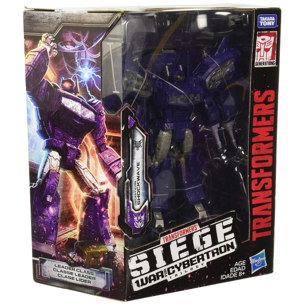 Transformers Generations War for Cybertron: Siege Leader Class WFC-S14 Shockwave Action Figure