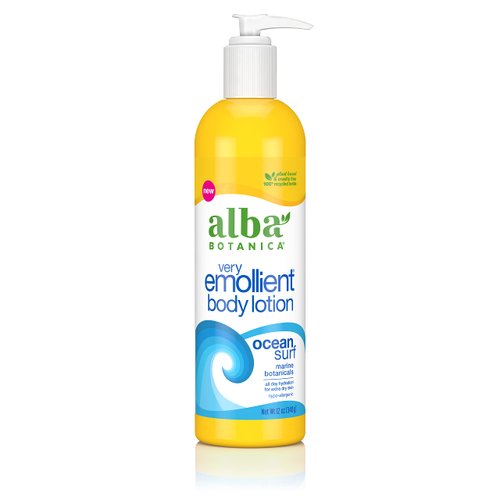 Alba Botanica Very Emollient Body Lotion, Ocean Surf, 12 Oz