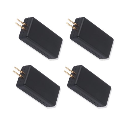 4PCS Airbag Bypass Resistor Car Diagnostic Tool,Professional 12V Car SRS Airbag Simulator Tester with 2 Pin Plug,Universal Car Diagnostic Scanner for Quickly Locating Airbag Faults