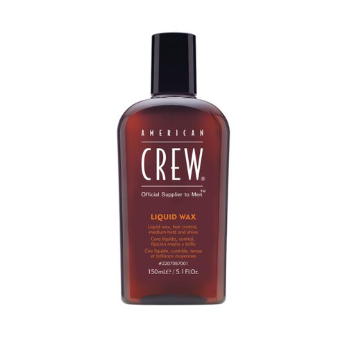 American Crew Men's Hair Wax, Liquid Wax, Medium Hold with Medium Shine, 5.1 Fl Oz
