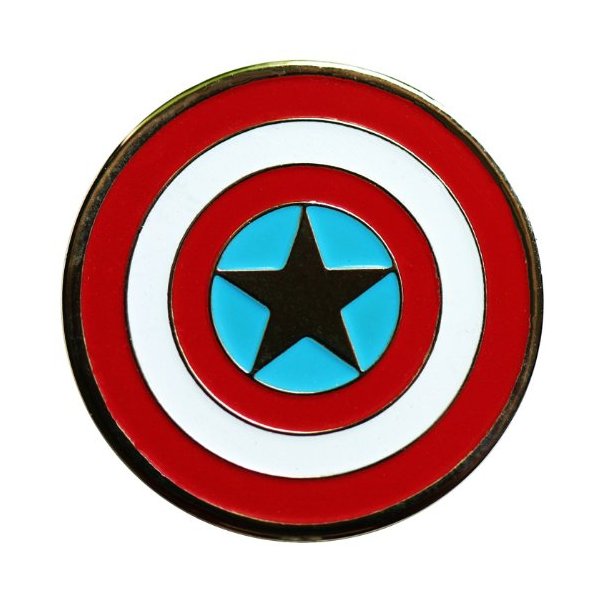 USA Flag Golf Ball Marker with USA Flag Hat Clip