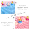 ZJDHPTY 3Pack Minnie Mouse Table Cloth Plastic Disposable Tablecloths for Rectangle Tables Pink Polka Dot Table Cloth for Parties Size 54x108 Inch (Pink+White dots)