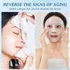 Omagie 12 Packs Collagen Face Mask Bio-Collagen Real Deep Mask Collagen Night Wrapping Mask Collagen Overnight Mask Keep Shrink Pores, Keep Skin Hydrated, Smooth, And Bright White (12 Pcs/Box)