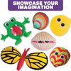 ArtCreativity 12 Seashell Painting Kit for Kids Ages 4-12 -Arts & Crafts for Boys Girls -Kids Craft Paint Kits Supplies, Birthday Party Gifts, Art Activities Toy for Kids 4 5 6 7 8 9 10 11 12 Year Old