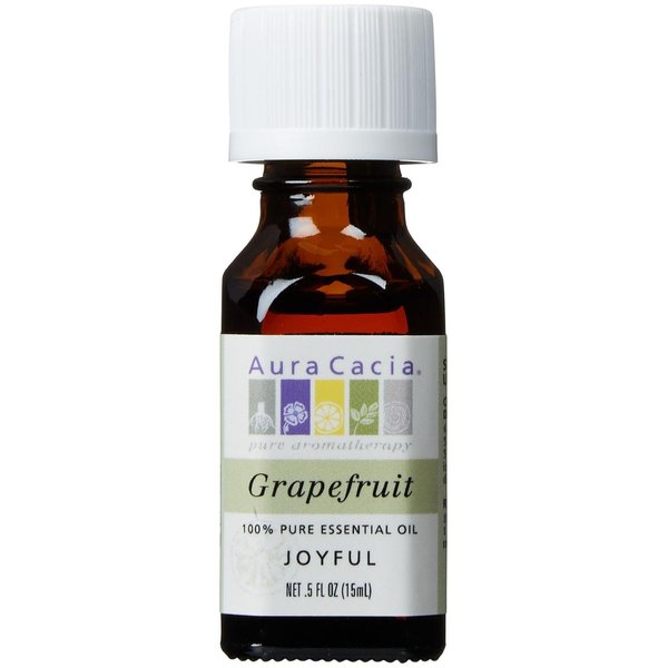 Aura Cacia Essential Oil, Grapefruit 0.50 oz