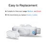 4 Packs Replacement AirFit N30i P30i Pillows Nasal Cushion Exhalation Vent Diffuser,Multi-Hole Vent Filter for N30i and P30i Cpap Mask