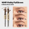 Revlon ColorStay Brow Fantasy, All In One Eyebrow Powder Pencil with Shaping Clear Gel, Gel Infused with Panthenol, Smudge-proof, 16HR Visibly Full Brows, 103 Medium Brown