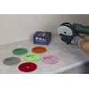 POLISHSURF Diamond Polishing Pads 5 Inch Wet Dry Set 8 Pieces for Marble Quartz Stone Countertop Granite Concrete Polishing