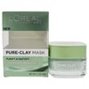 L'Oréal Paris Skincare Pure-Clay Face Mask with Eucalyptus for Oily and Shiny Skin to Purify and Matify, 1.7 Ounce (Pack of 1)