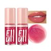 Anglicolor 2PC Lip Glow Oil Hydrating 6 Colors, Moisturizing & Nourishing Plumping Tinted Lip Gloss for Dry Lips, Vegan, Lip Plumper Gloss Make Lips Fuller (2PC#03, 7.6ml)