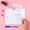 Avery Mini Ultra Tabs, 1" x 1.5", 2-Side Writable, Assorted Pastel Colors, 40 Repositionable Tabs (74761)