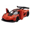 Therina Toy Cars Model Koenigsegg Jesko Orange Alloy Collectibles Die-cast Vehicles with Sound and Light