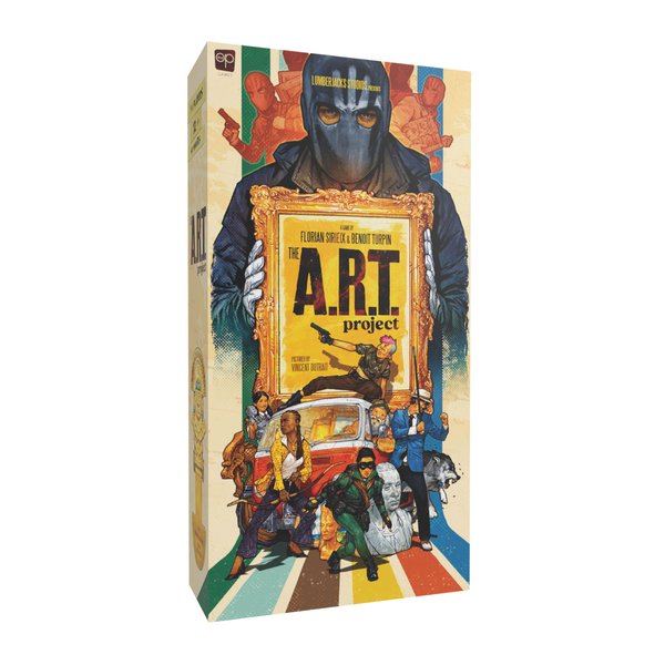 The A.R.T. Project | Cooperative Strategy Board Game | Card Drafting, Zone of Control Game | Coop and Solo Play for Adults and Teens | Ages 12+ | 1-6 Players | 45 Minute Play Time