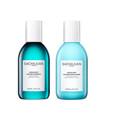 Sachajuan Ocean Mist Shampoo and Conditioner Set - Ocean Silk Technology Gives Hair Volume, Structure, and Strength - Set of 2 (8.45 oz)