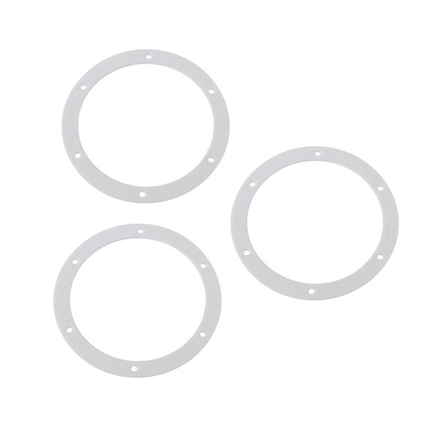 Pro-Parts 3Pk Pellet Stove 6" Combustion Exhaust Fan Mounting Gasket for Exhaust or Combustion Blower Fits 100's and Most Pellet Stoves 2100J MAR60487