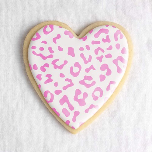 Leopard Print Cookie Stencil - Easy-to-Use For Stunning Cookie Decorations: Simplifying Cookie Decorating