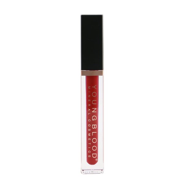 Youngblood Clean Luxury Cosmetics Hydrating Liquid Lip Creme | Soft Velvety Matte Long Lasting Moisturizing Non-Sticky Liquid Lipstick | Vegan, Cruelty Free, Paraben Free, Gluten Free (Iconic)