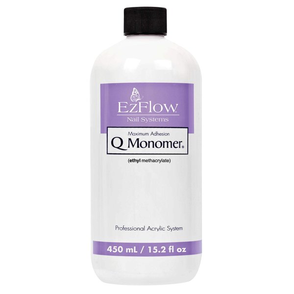 EZ FLOW Q Monomer False Nails, 15.2 Fluid Ounce