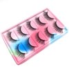 Wffenhefragrance Artificial Mink Eyelashes - Fluffy Wispy Lashes 5 Pairs | Natural Look False Eyelashes Extensions| Easy to Apply | Reusable Strip Lashes | 7-13-14mm