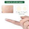 BUPY Acne Patch for Face, Pimple Patch, Tea Tree Oil Hydrocolloid Patch, 72 Counts Spot Stickers for Face, 2 Size (8mm + 12mm)