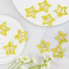 Metal Star Snap Hair Clips Yellow Cute Small Hair Barrettes Y2K Star Hair Clips Hair Access Non-slip Hollow for Kids Hairpin Lovely Star Headpieces for Everyday Fashion and Party 10PCS