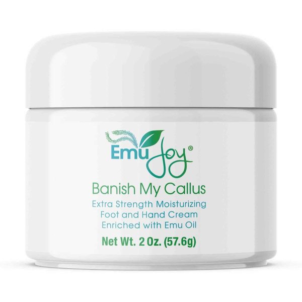 Banish My Callus Foot Callus Cream Hand Callus Remover – For Softening Rough Hard Dry Skin on Feet Hands Knees Elbows