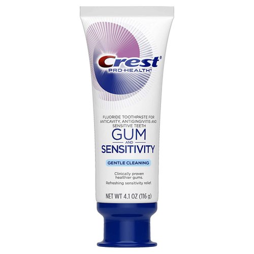 Crest Pro-Health Gum and Sensitivity, Sensitive Toothpaste (Gentle Cleaning) (Pack of 3), 4.1 oz