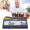 LEAP Chess Clock Digital Timer Advanced for Game and Chess Timer with Bonus & Delay Count down up Alarm