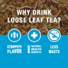 Tiesta Tea - Loose Leaf Tea Filters | Disposable Tea Infuser, 100% Natural Unbleached Paper, Steeps Hot Tea, Iced Tea & Coffee, Easy Fill Single Serve Filter for One Cup - 100 Count Empty Tea Bags